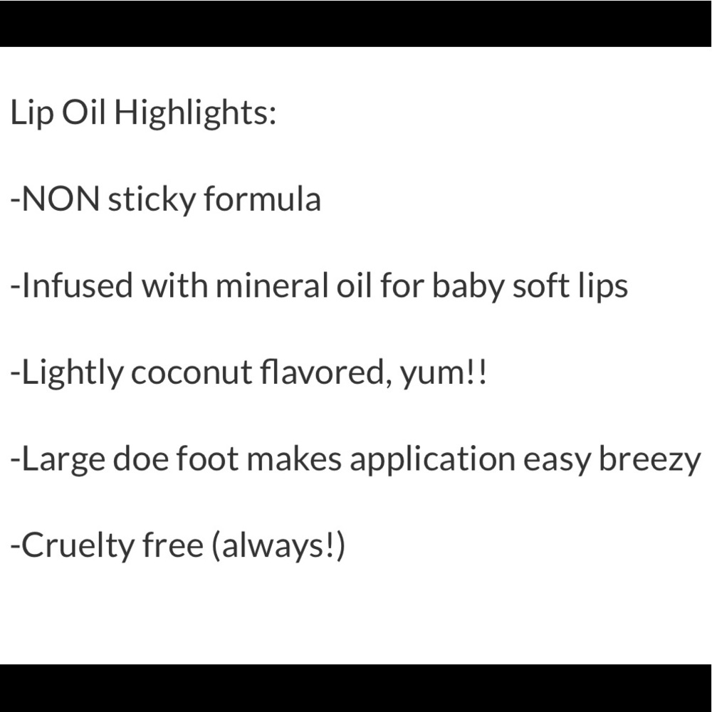 HP❤️ KAB Lip Oil - Picture 4 of 7